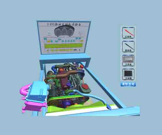 新能源汽车工作原理虚拟仿真教学软件