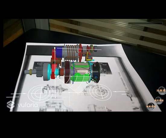 汽车电动机_VR版虚拟仿真教学软件