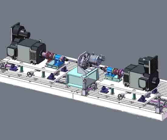 新能源汽车电驱桥试验台架