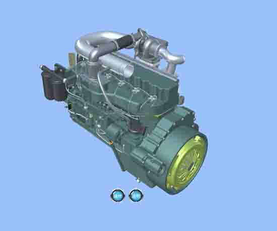 长城2.8TC柴油机仿真教学软件