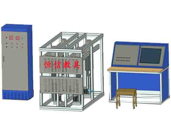 电控悬架系统半实物仿真实训台