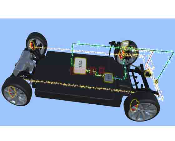汽车雷达教学演示系统