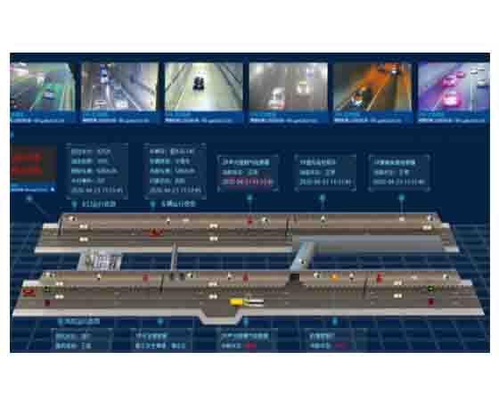 高速隧道照明控制系统的实训平台